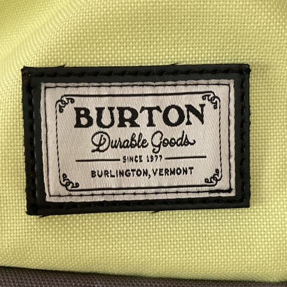 Burton Prospect Backpack Sunny Lime Slub EUC main image 5